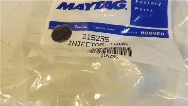 Maytag WHIRLPOOL JENN AIR WASHER 215235 Injector tube NEW IN BAG Maytag WHIRLPOOL JENN AIR WASHER 215235 Injector tube NEW IN BAG